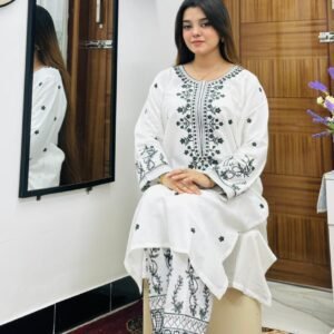 tencel-cotton-embroidered-readymade-dress-2